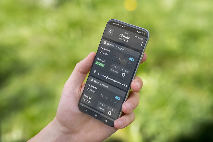 Elsner lets you Water your garden smartly